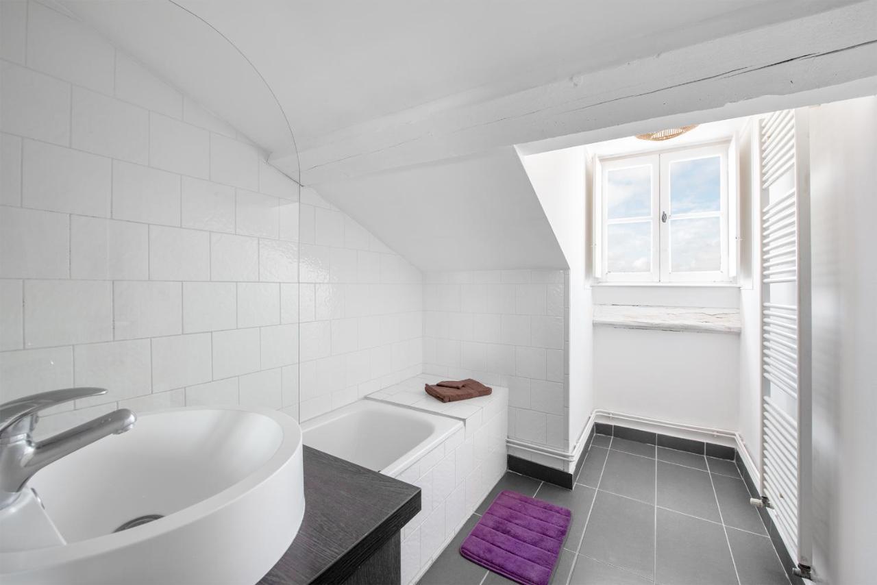 Charmand Duplex Avec Vue Sur La Cite & Les Toits Apartment Carcassonne Exterior foto